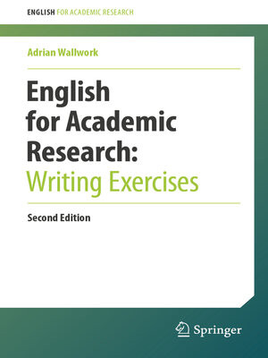 cover image of English for Academic Research